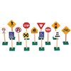 Guidecraft 7in Traffic Signs, 13 Per Set G309